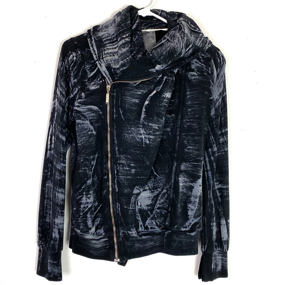 Young Fabulous & Broke Kayla Moto Jacket Acid XS